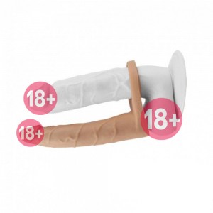 Ultra Soft Double Anal Dildo 17X3cm