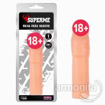 SuperMe Ten Rengi Gerçek Doku Penis Kılıfı 