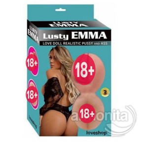 Titreşimli Realistik Vajinalı Şişme Manken EMMA Real Love Doll