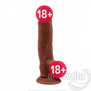 Süper Gerçekçi Doku Latin Carnal Realistik Dildo 19X4,2cm