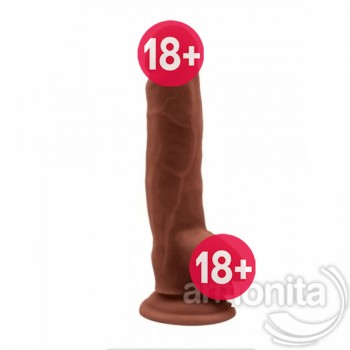 Süper Gerçekçi Doku Latin Carnal Realistik Dildo 19X4,2cm