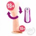 Döner Başlı Titreşimli James Deen Realistik Dildo 18cmX3,7