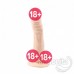 Döner Başlı Titreşimli James Deen Realistik Dildo 18cmX3,7