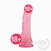 Jel Doku Hi Rubber Realistik Vantuzlu Penis 19X3,8cm