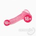 Jel Doku Hi Rubber Realistik Vantuzlu Penis 19X3,8cm