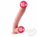 Realistik Vantuz Tabanlı Uzun ve Kalın Penis 31X6,1cm