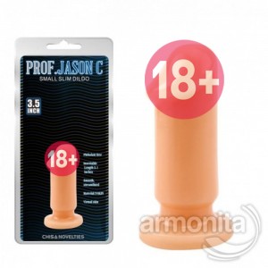 Small Slim Vantuz Tabanlı Dildo 9X3,3cm