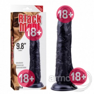 Damarlı Kalın Zenci Realistik Dildo 22X4,8cm