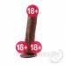 Titreşimli Marcus Realistik Latin Penis 18XX4,2cm