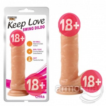 Doğal ve Gerçek Görünümlü Realistik Dildo 18X4,1