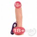 Apolo Realistik 10 Mod Titreşimli Yapay Penis 20X5cm