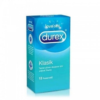 Durex Classic Prezervatif 12 Adet