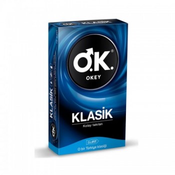 Okey Classic Prezervatif 12 adet