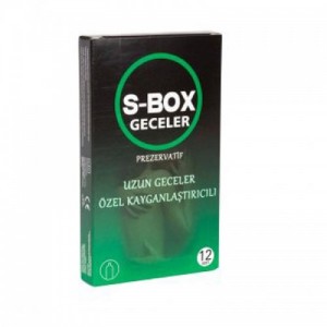 S-Box Uzun Geceler Prezervatif 12 Adet