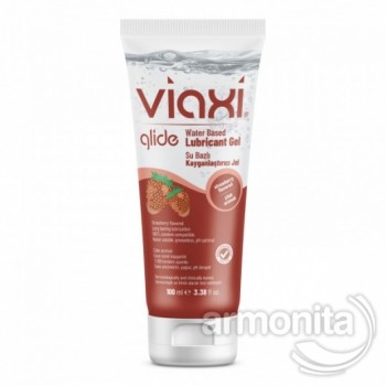 Viaxi Glide Çilek Aromalı Kayganlaştırıcı Jel 100 ml